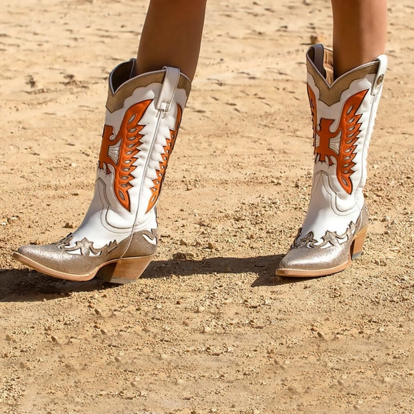 Shoes - Handmade cowboy boots.